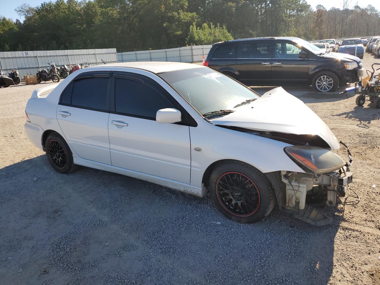 Lot #2909610385 2006 MITSUBISHI LANCER OZ