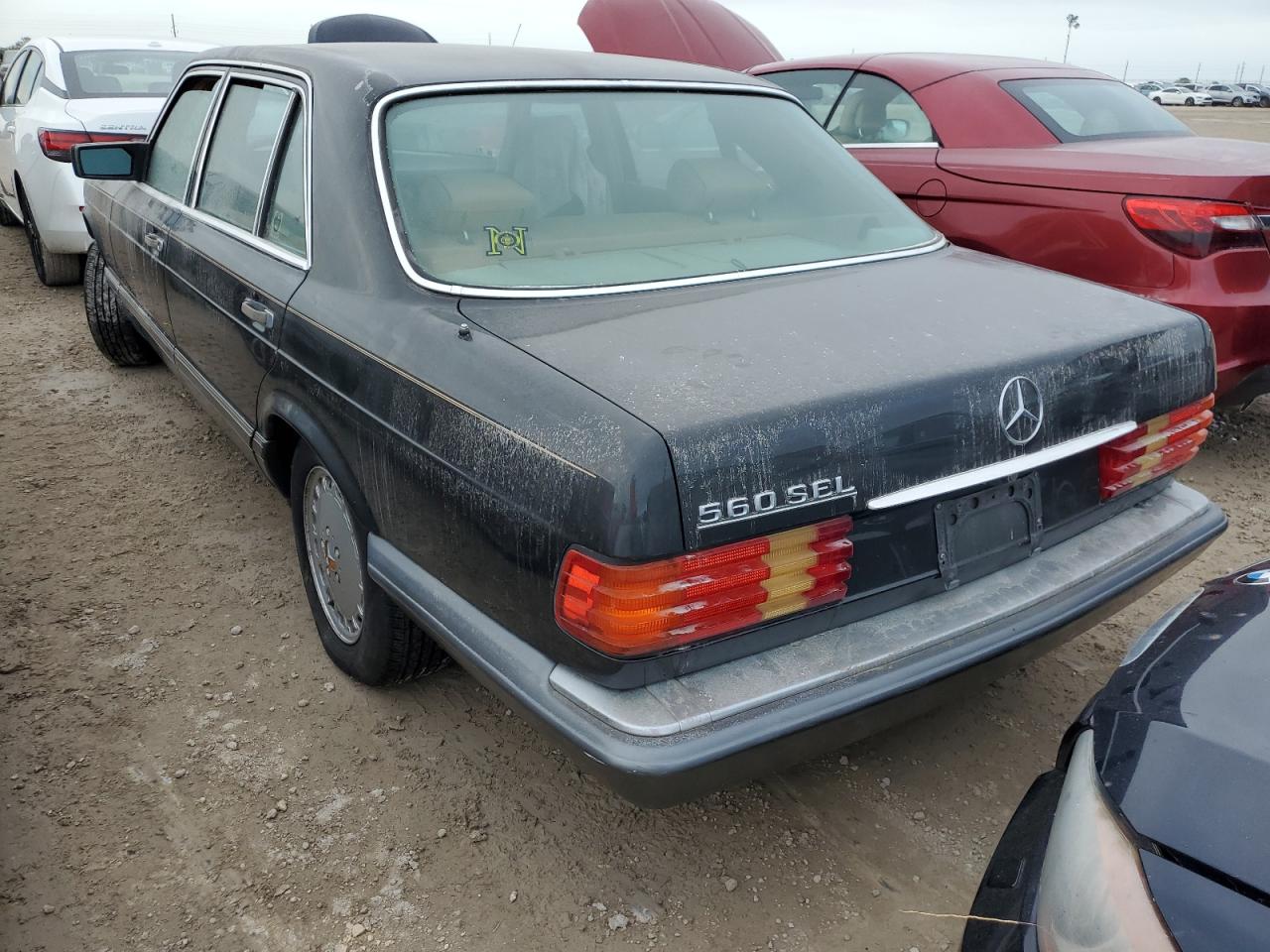 Lot #2989157815 1989 MERCEDES-BENZ 560 SEL