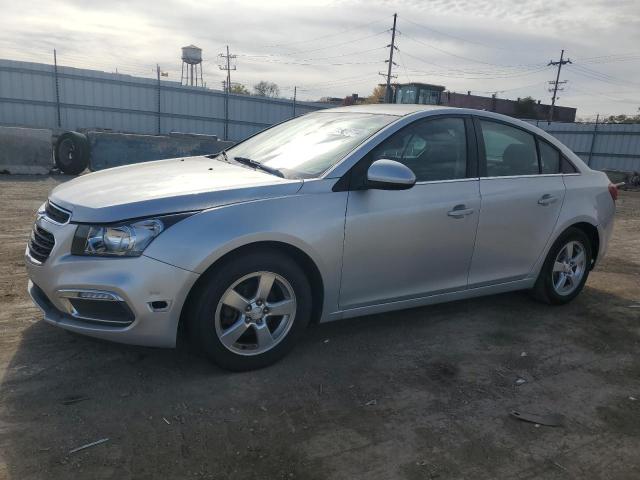 CHEVROLET CRUZE LT 2015 silver sedan 4d gas 1G1PC5SB2F7208455 photo #1