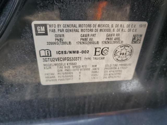 2015 GMC SIERRA K15 - 3GTU2VEC9FG530371