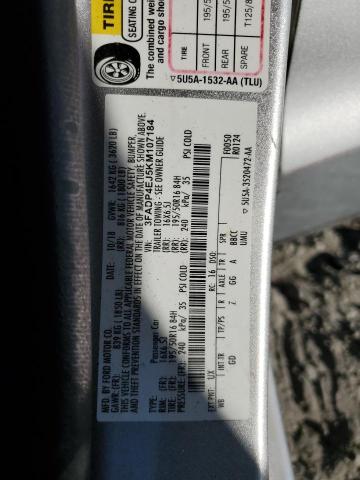 2019 FORD FIESTA SE - 3FADP4EJ5KM107184