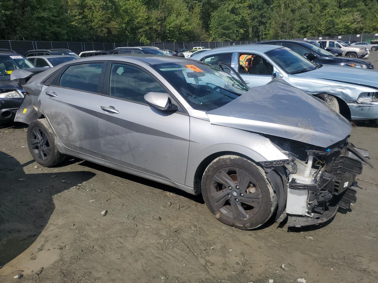 Lot #2972318543 2021 HYUNDAI ELANTRA SE