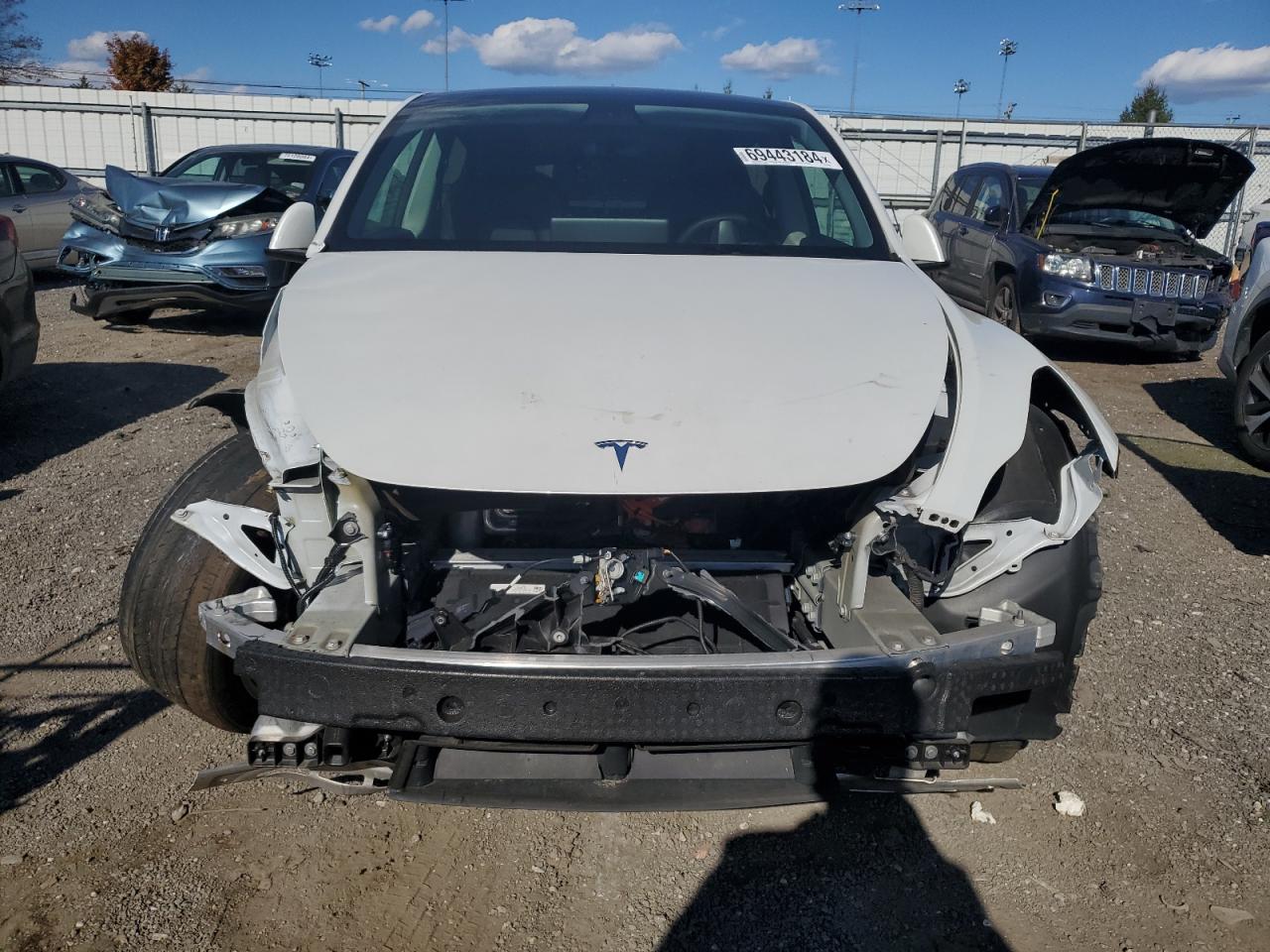 Lot #2962553818 2022 TESLA MODEL Y