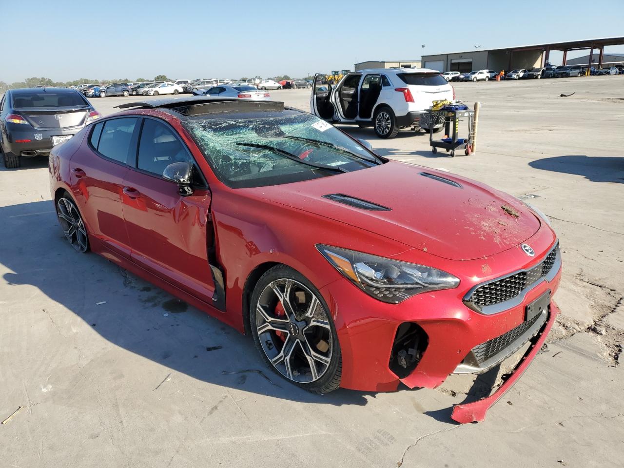 Lot #3033134986 2018 KIA STINGER GT