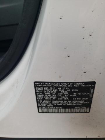 2021 VOLKSWAGEN ATLAS SEL - 1V2BR2CA8MC532212