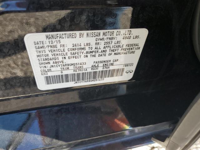 2016 INFINITI Q50 BASE - JN1CV7AR9GM251433