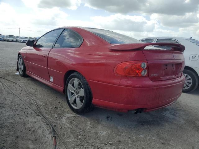 PONTIAC GTO 2004 red  gas 6G2VX12G14L315015 photo #3