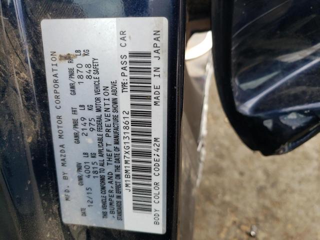 2016 MAZDA 3 TOURING - JM1BM1M7XG1318612