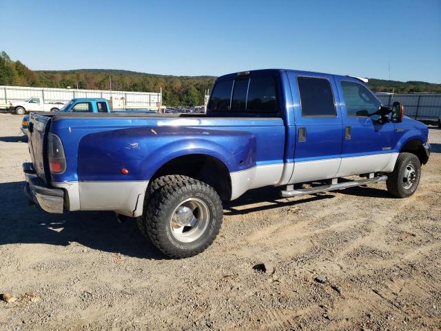 FORD F350 SUPER 2003 blue crew pic diesel 1FTWW33P43EB78603 photo #4