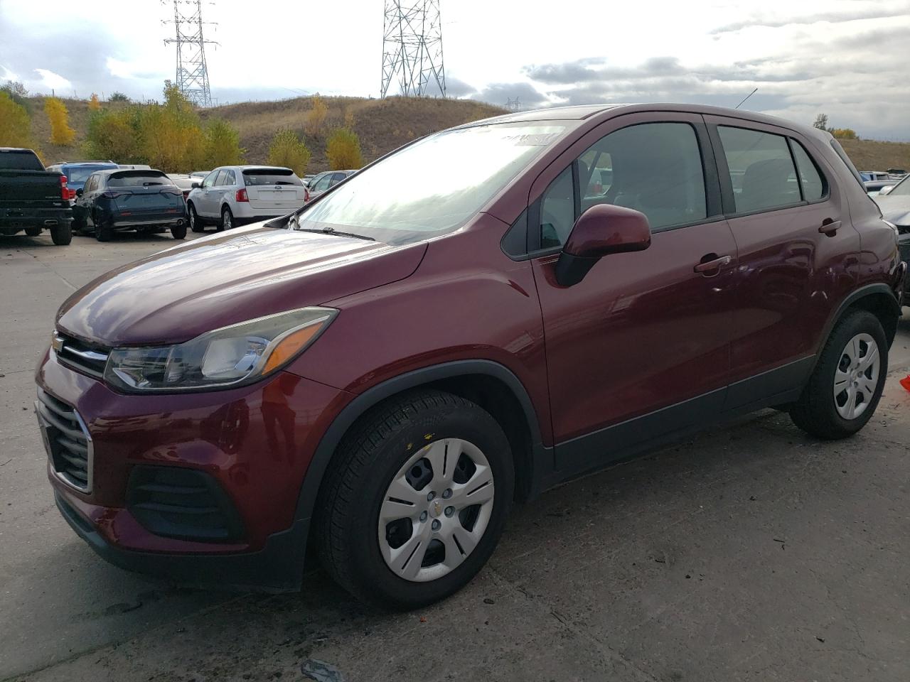 Lot #2912332974 2017 CHEVROLET TRAX LS