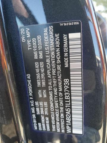 2020 PORSCHE MACAN S - WP1AB2A51LLB37938