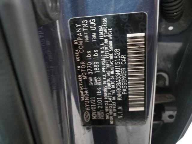 VIN KMHRC8A33NU151528 2022 HYUNDAI VENUE no.13