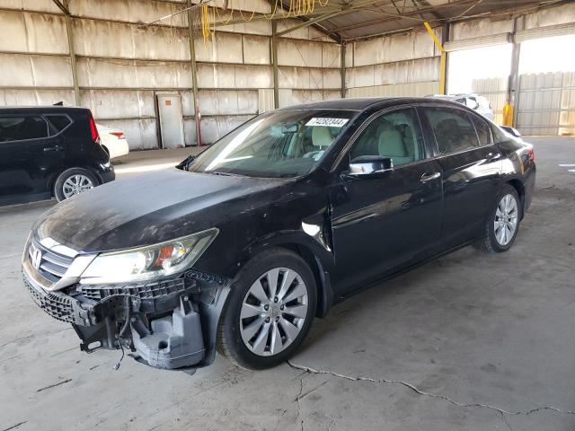 HONDA ACCORD EX 2013 black  gas 1HGCR2F71DA066996 photo #1