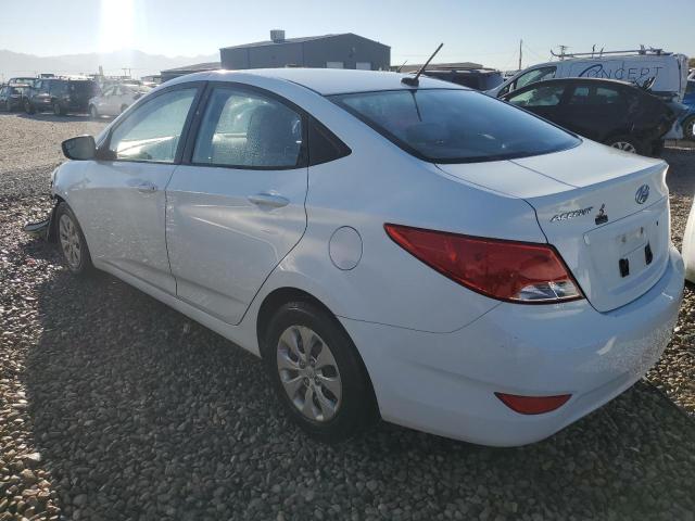 HYUNDAI ACCENT GLS 2015 white  gas KMHCT4AE0FU795702 photo #3