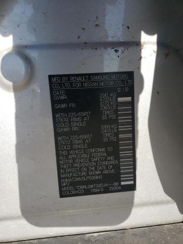 2020 NISSAN ROGUE S - KNMAT2MV5LP536841