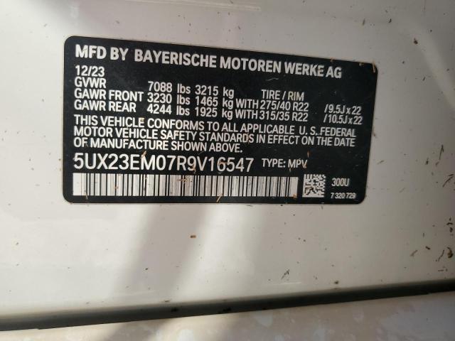 VIN 5UX23EM07R9V16547 2024 BMW X7 no.13