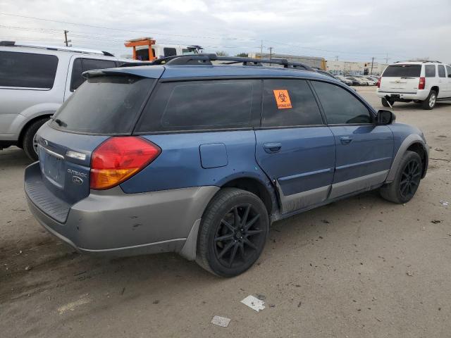 SUBARU OUTBACK OU 2007 blue  gas 4S4BP86C974328911 photo #4