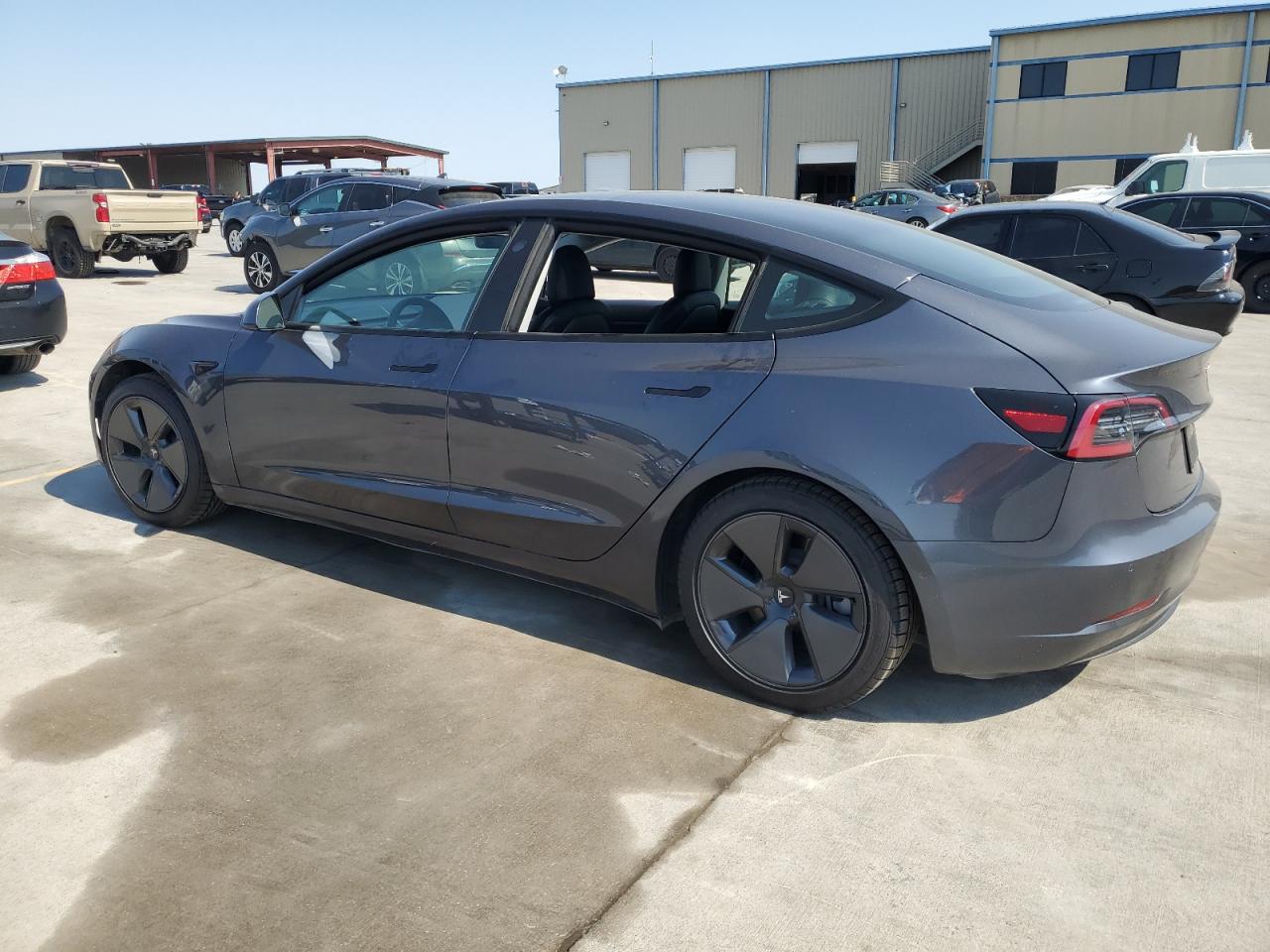 Lot #2953145671 2021 TESLA MODEL 3