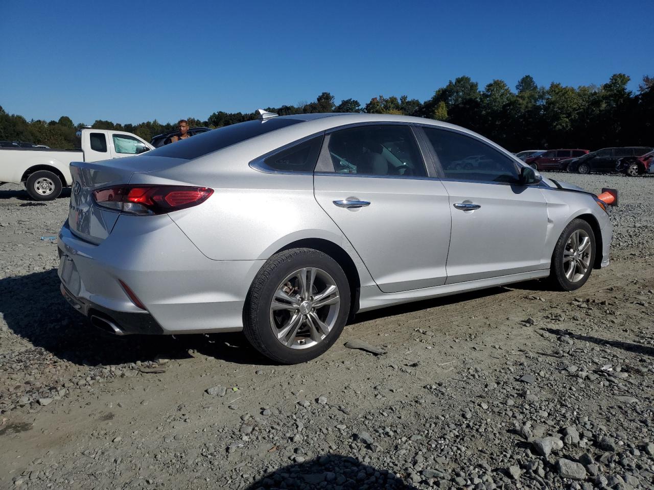 Lot #2962593848 2018 HYUNDAI SONATA SPO