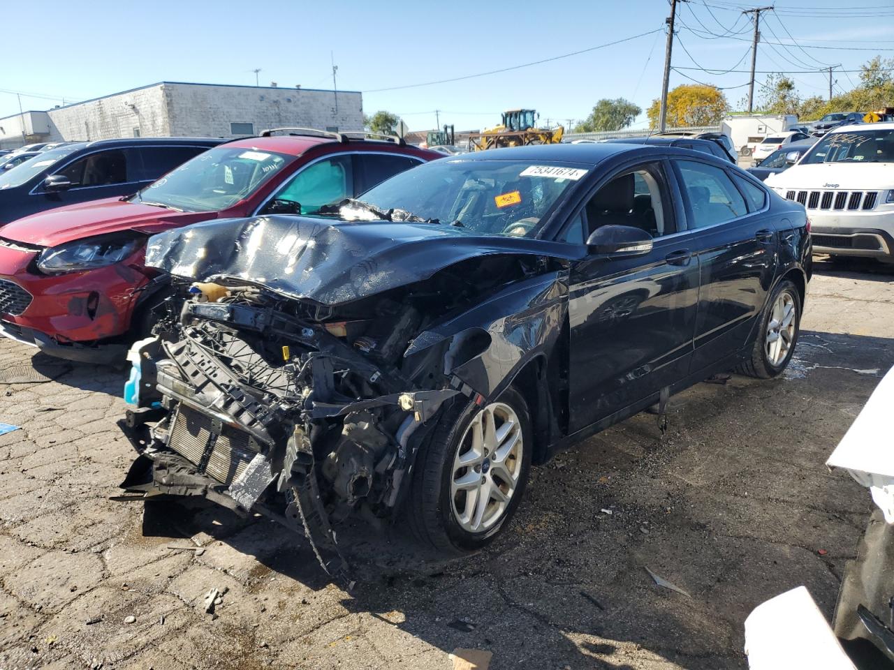 Lot #2991671987 2015 FORD FUSION SE