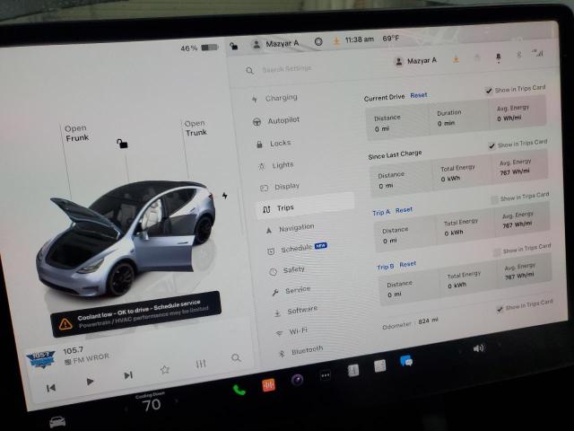 2024 TESLA MODEL Y - 7SAYGDEF8RA323746