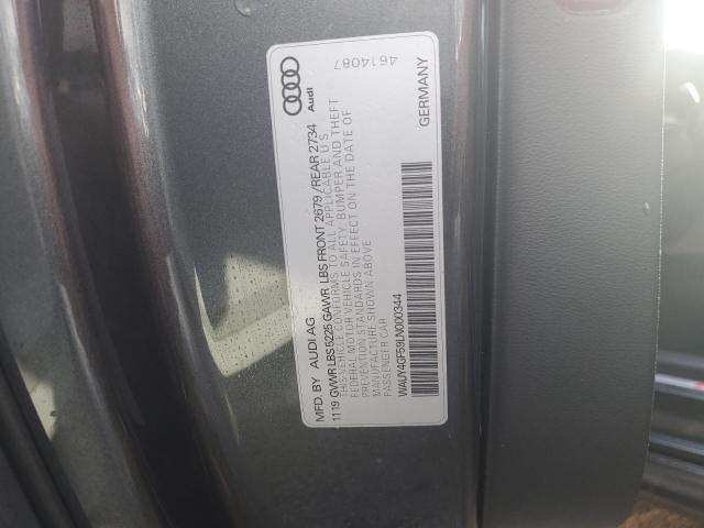2020 AUDI S5 PRESTIG WAUY4GF59LN000344