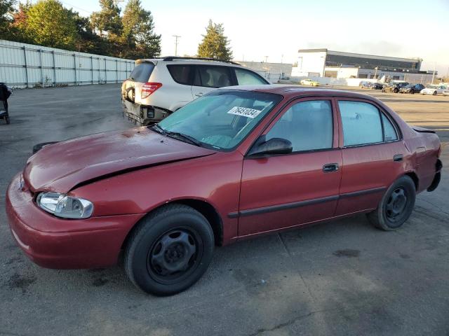 CHEVROLET GEO PRIZM 2002 red  gas 1Y1SK528X2Z408471 photo #1