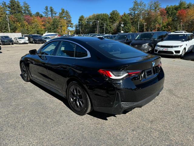 BMW I4 EDRIVE 2023 black  electric WBY73AW01PFP60365 photo #4