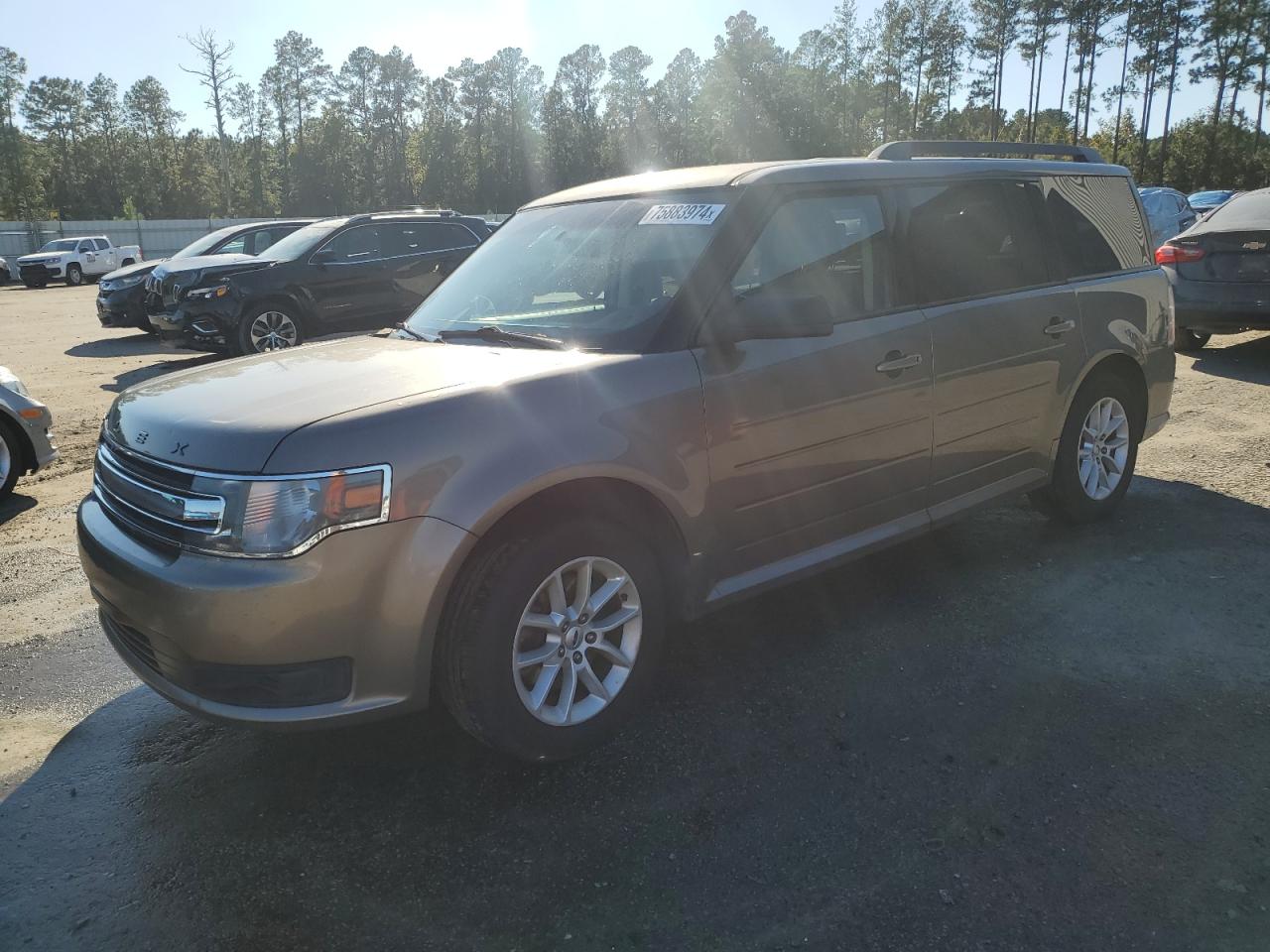 Lot #2912337958 2014 FORD FLEX SE