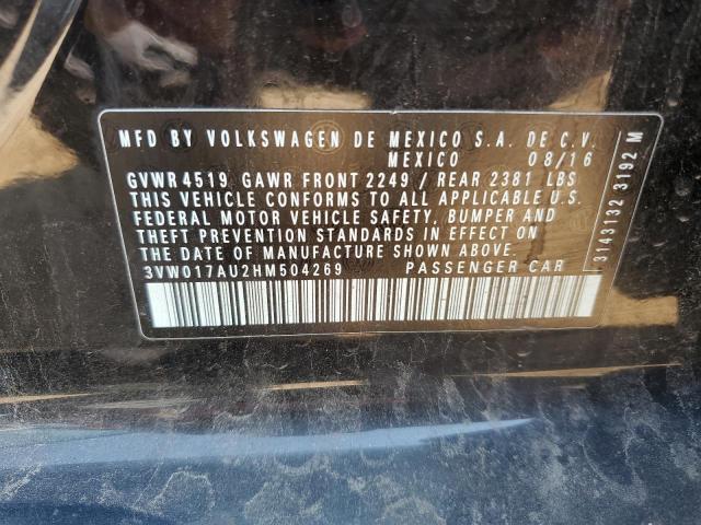 2017 VOLKSWAGEN GOLF SPORT - 3VW017AU2HM504269