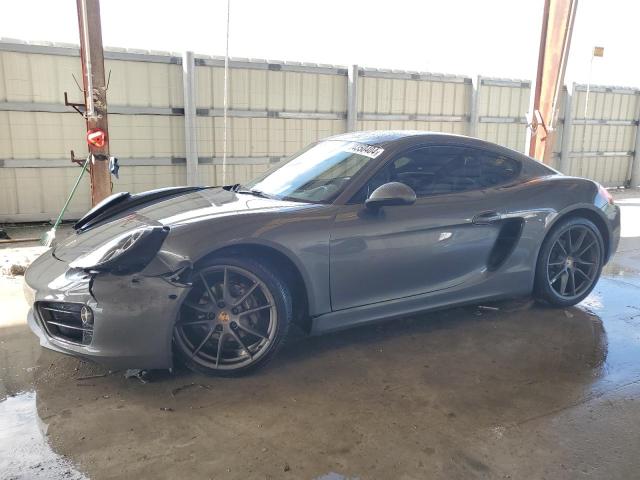 PORSCHE CAYMAN 2014 charcoal  gas WP0AA2A82EK174231 photo #1