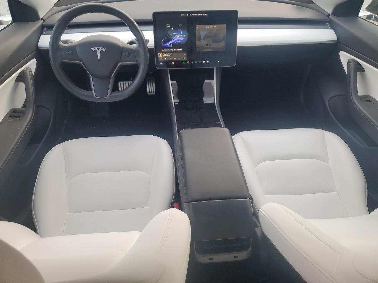 Lot #3033099021 2019 TESLA MODEL 3