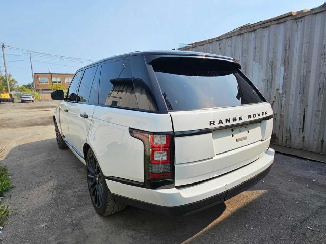 SALGS2KFXGA307274 Land Rover Rangerover Hse 2016