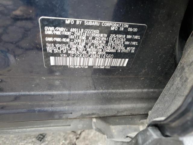 2021 SUBARU FORESTER S - JF2SKARC4MH414560