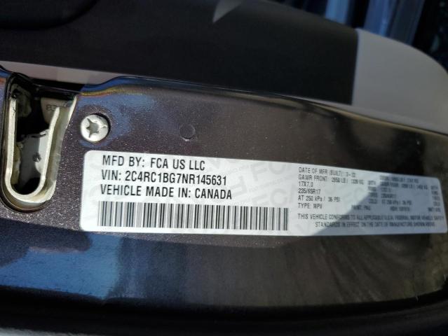 2022 CHRYSLER PACIFICA T - 2C4RC1BG7NR145631