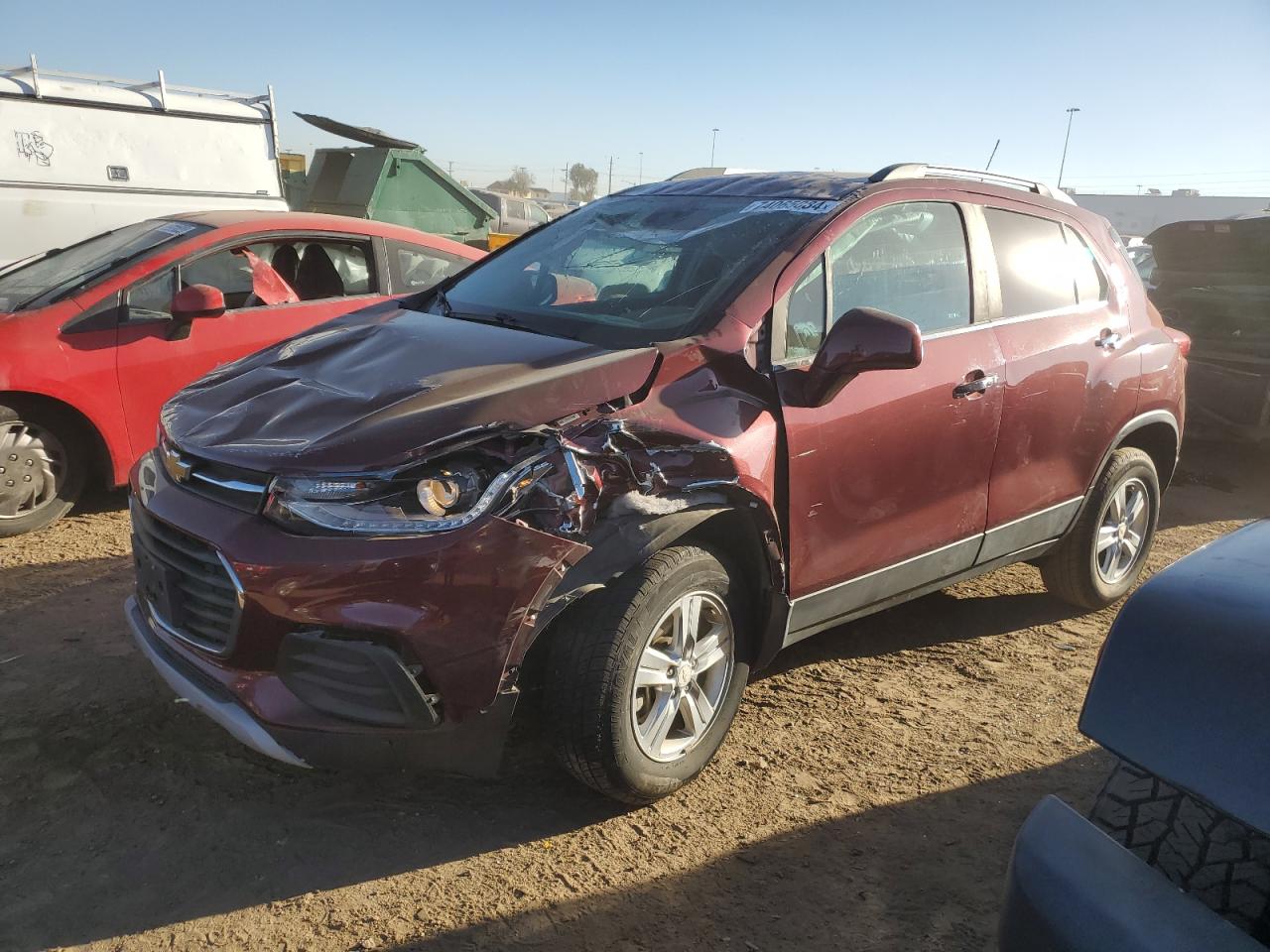 Lot #2972553942 2017 CHEVROLET TRAX 1LT