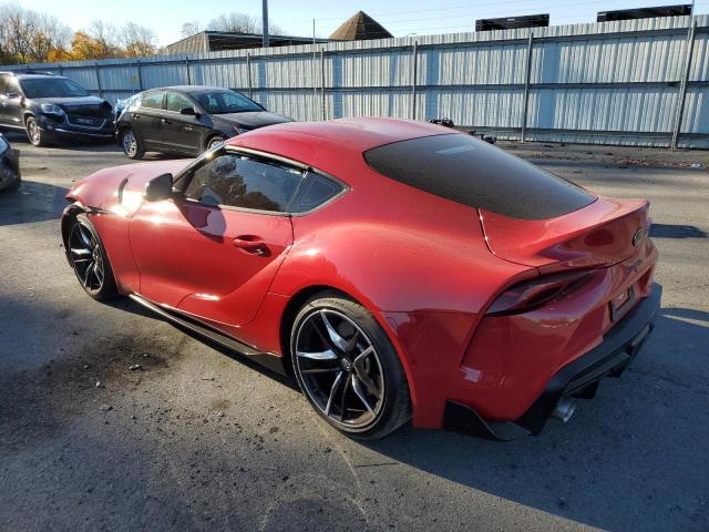 TOYOTA SUPRA BASE 2022 red  gas WZ1DB0C05NW048364 photo #3