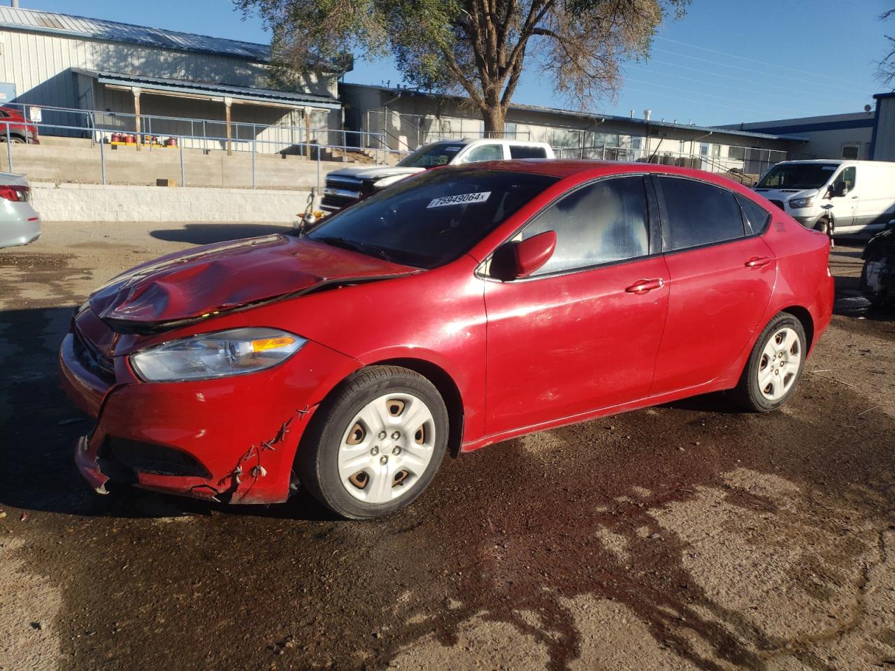 Lot #2928058385 2014 DODGE DART SE