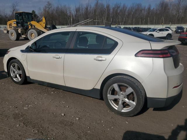 CHEVROLET VOLT 2012 white hatchbac hybrid engine 1G1RB6E41CU104809 photo #3