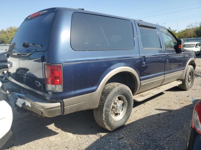 FORD EXCURSION 2003 blue  gas 1FMNU45S13EB44882 photo #4