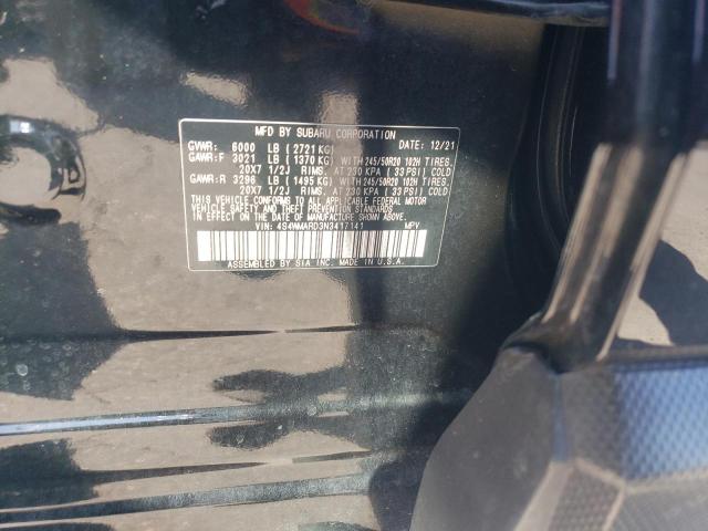 VIN 4S4WMARD3N3417141 2022 Subaru Ascent, Touring no.12