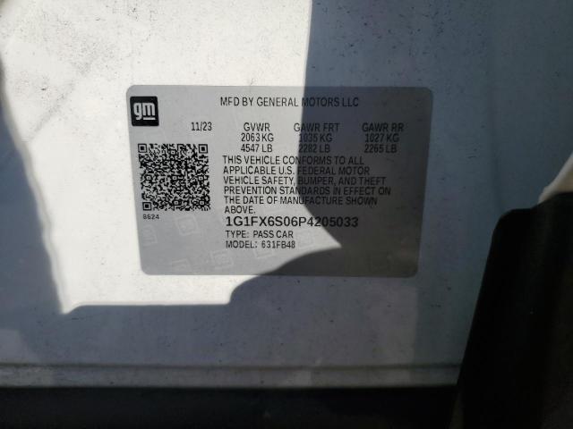2023 CHEVROLET BOLT EV 2L - 1G1FX6S06P4205033