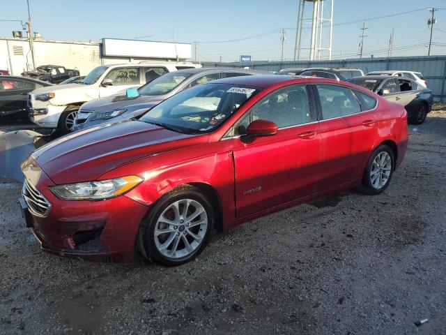 VIN 3FA6P0LU0KR225502 2019 Ford Fusion, SE no.1