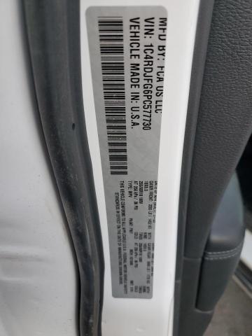 2023 DODGE DURANGO PU 1C4RDJFG6PC577730