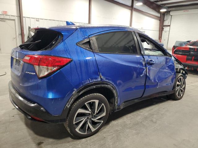 HONDA HR-V SPORT 2019 blue  gas 3CZRU5H15KG712308 photo #4