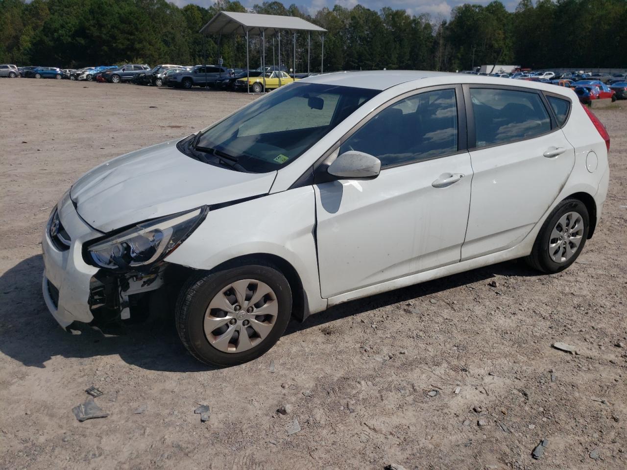 Lot #2978805930 2015 HYUNDAI ACCENT GS