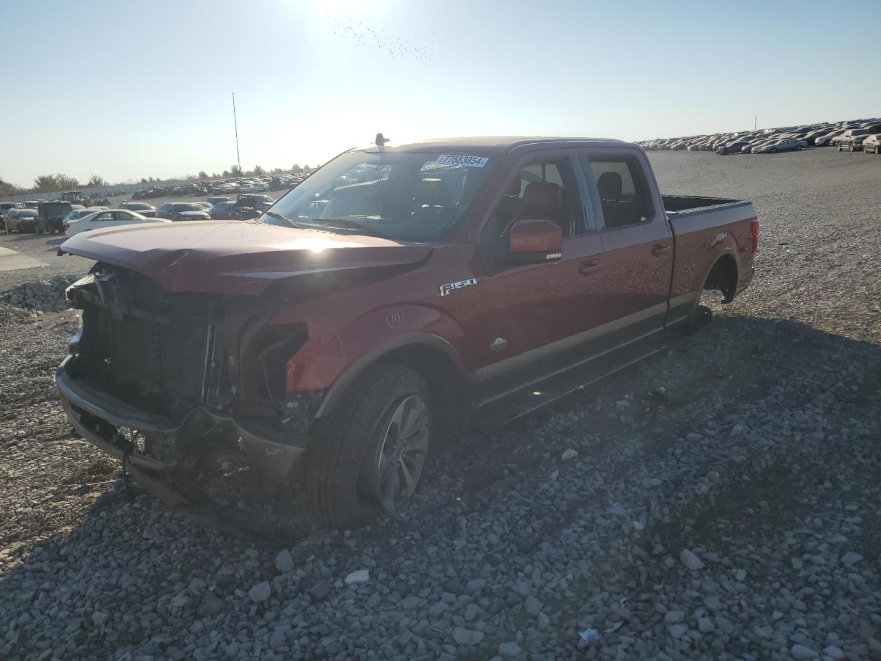 Lot #2994240982 2018 FORD F150 SUPER