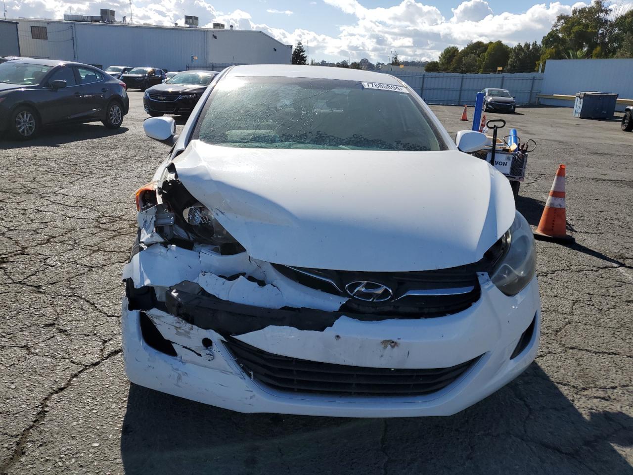 Lot #2989127625 2013 HYUNDAI ELANTRA GL