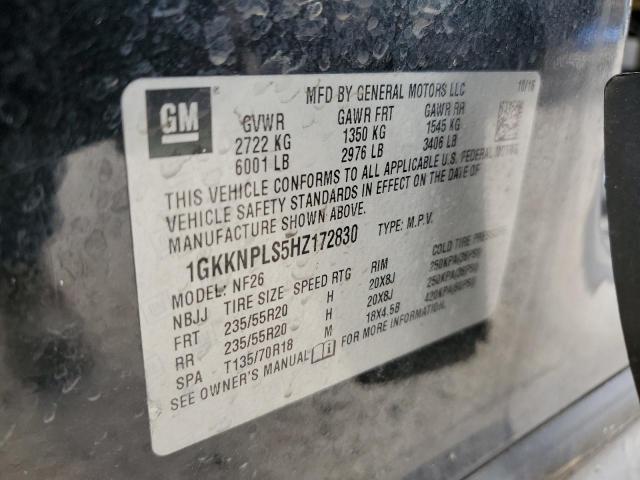 2017 GMC ACADIA DEN - 1GKKNPLS5HZ172830