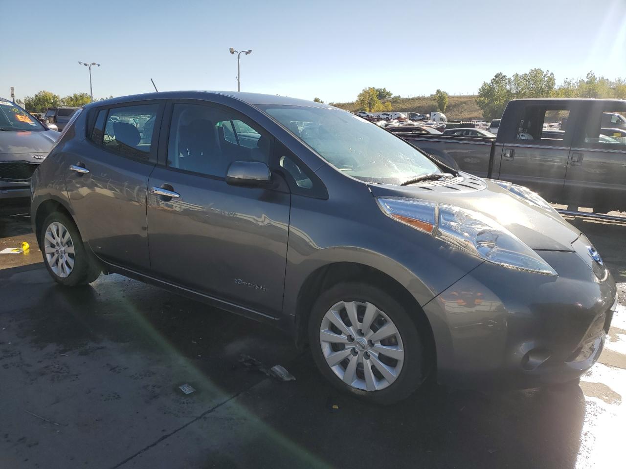 Lot #2888642156 2017 NISSAN LEAF S